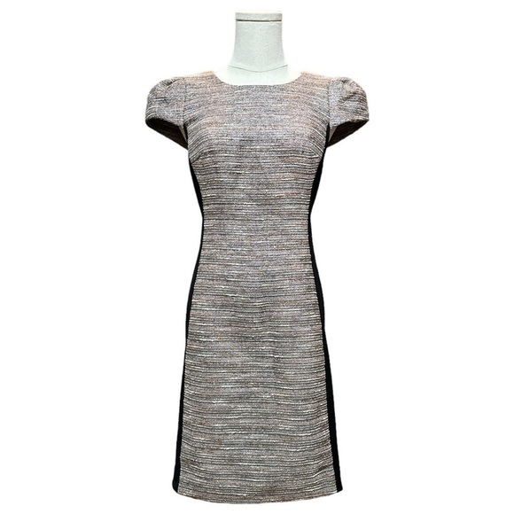 NWOT - Moulinette Soeurs Shimmer Tweed Hourglass Sheath Dress - size 4 - Picture 3 of 5